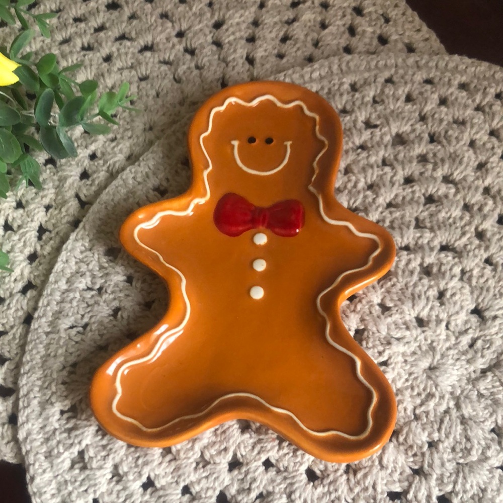 Gingerbread Man Holiday Spoon Rest